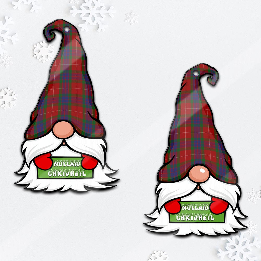 Fraser Gnome Christmas Ornament with His Tartan Christmas Hat - Tartan Vibes Clothing