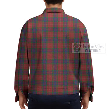 Fraser Tartan Unisex Lapel Cotton Jacket