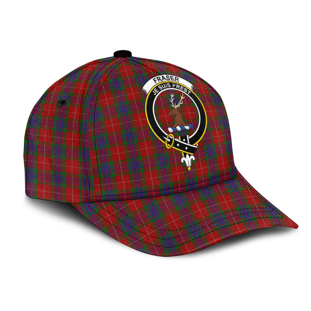 fraser-tartan-classic-cap-with-family-crest