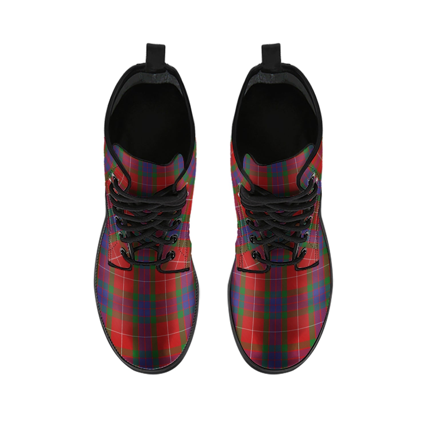 fraser-tartan-leather-boots