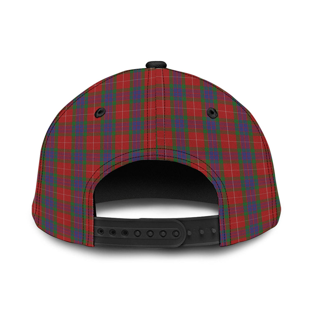 Fraser Tartan Classic Cap with Family Crest - Tartan Vibes Clothing