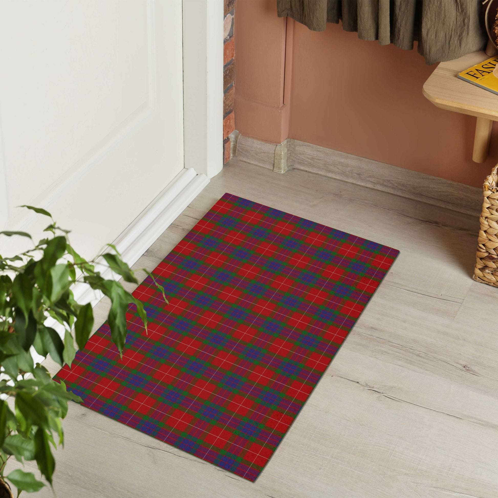 Fraser Tartan Door Mat - Tartanvibesclothing