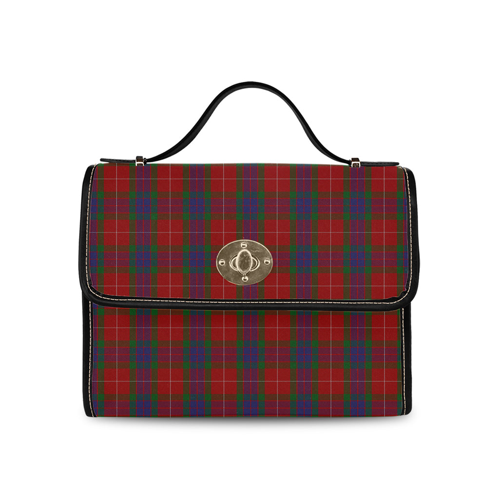 fraser-tartan-leather-strap-waterproof-canvas-bag