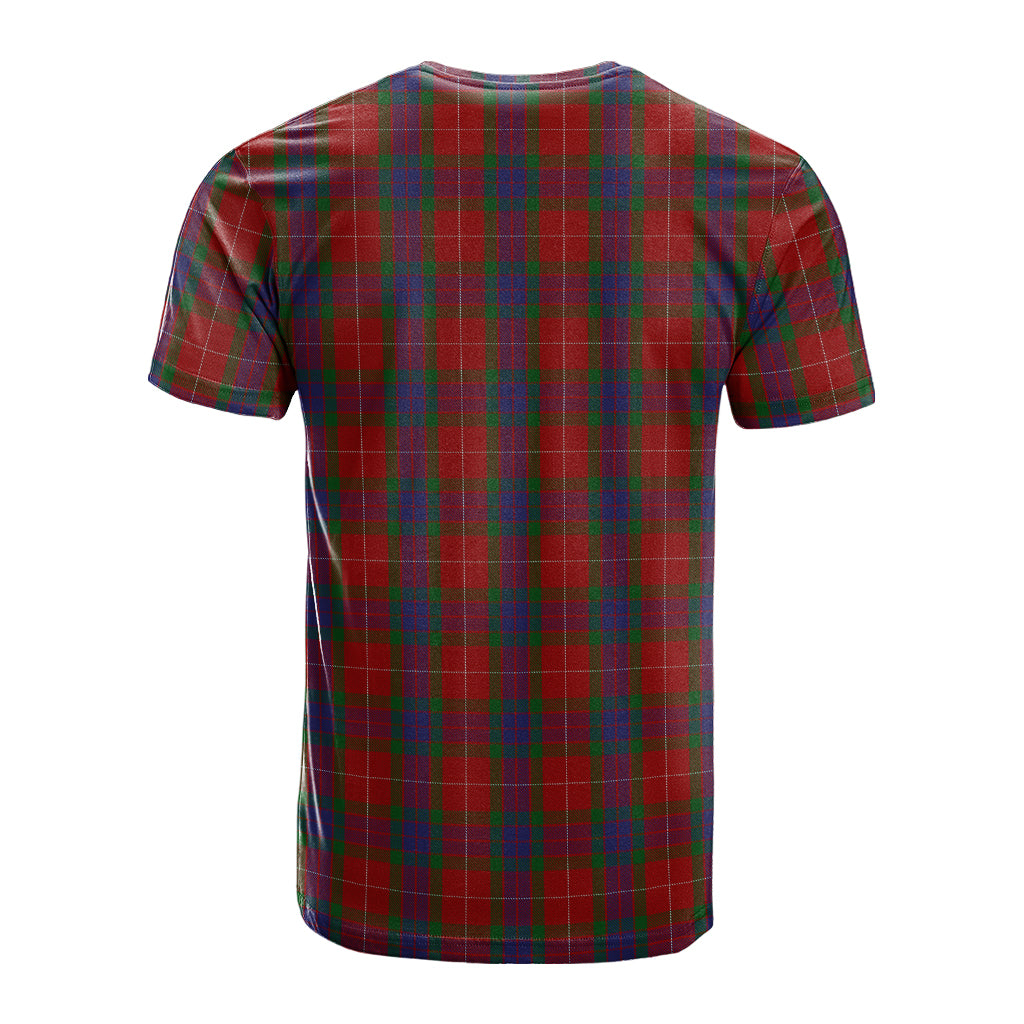 Fraser Tartan T-Shirt with Family Crest - Tartan Vibes Clothing