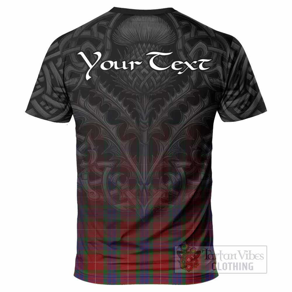 Tartan Vibes Clothing Fraser Tartan T-Shirt with Family Crest Celtic Thistle Vibes