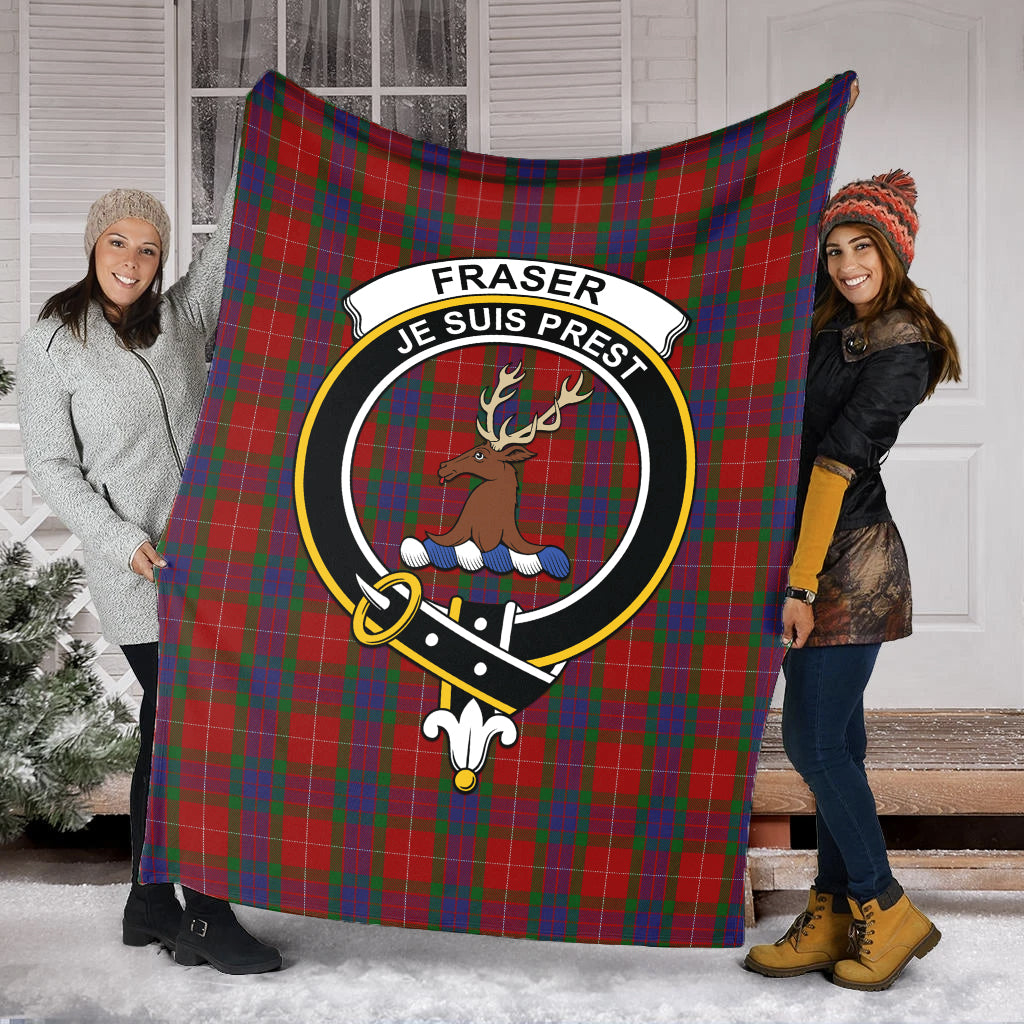 fraser-tartab-blanket-with-family-crest