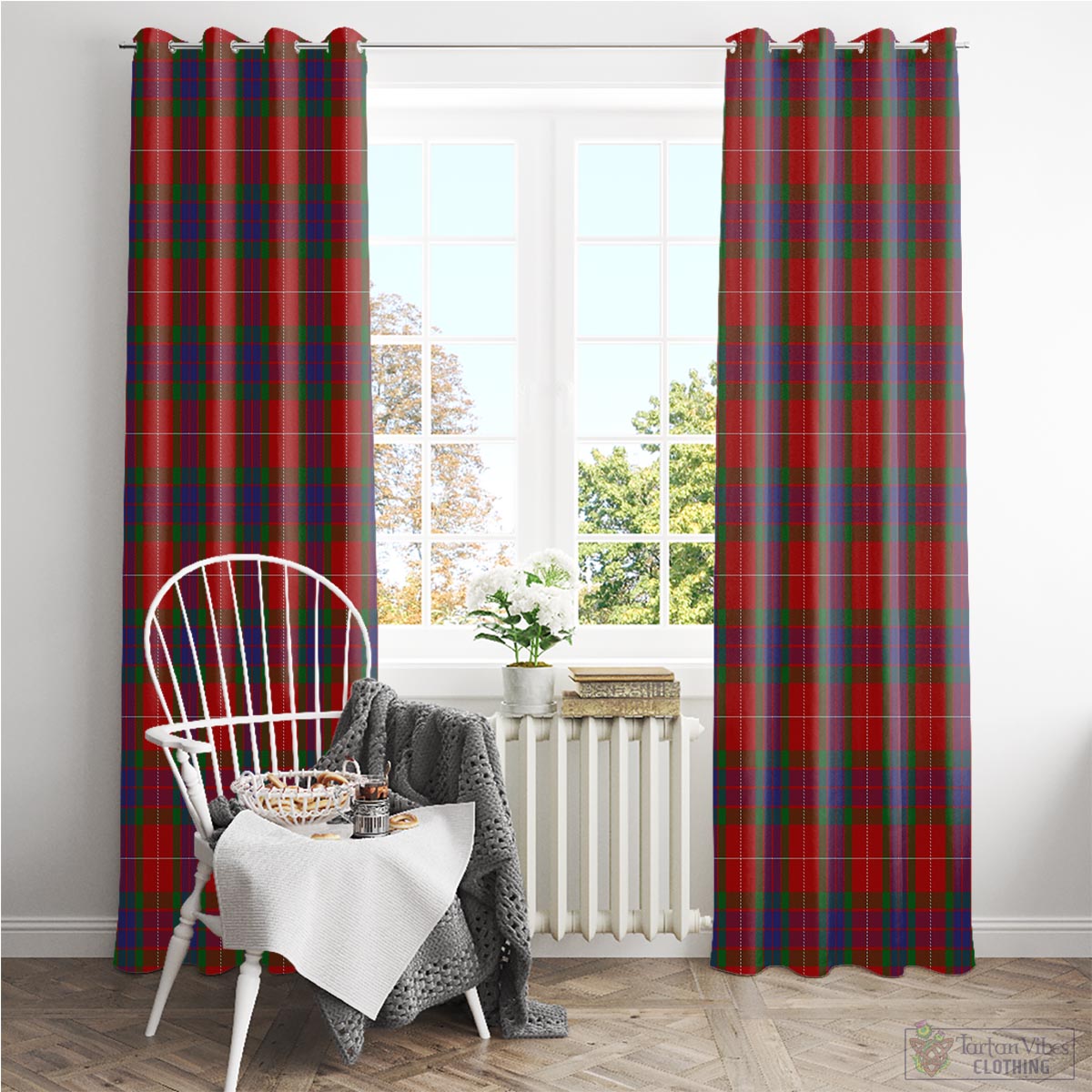 Fraser Tartan Window Curtain