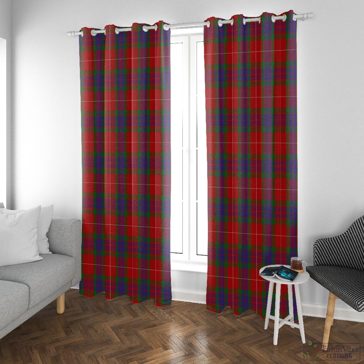 Fraser Tartan Window Curtain