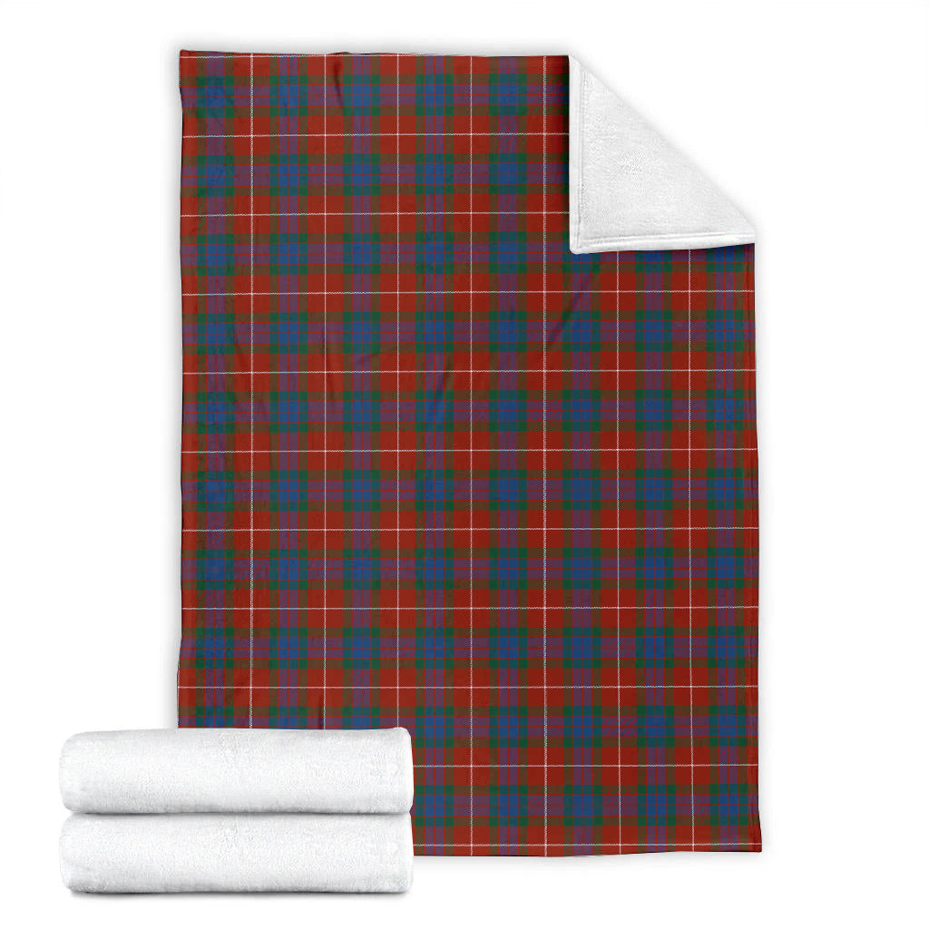 Fraser Ancient Tartan Blanket X-Large 59 x 79 inches 150 x 200 cm - Tartan Vibes Clothing