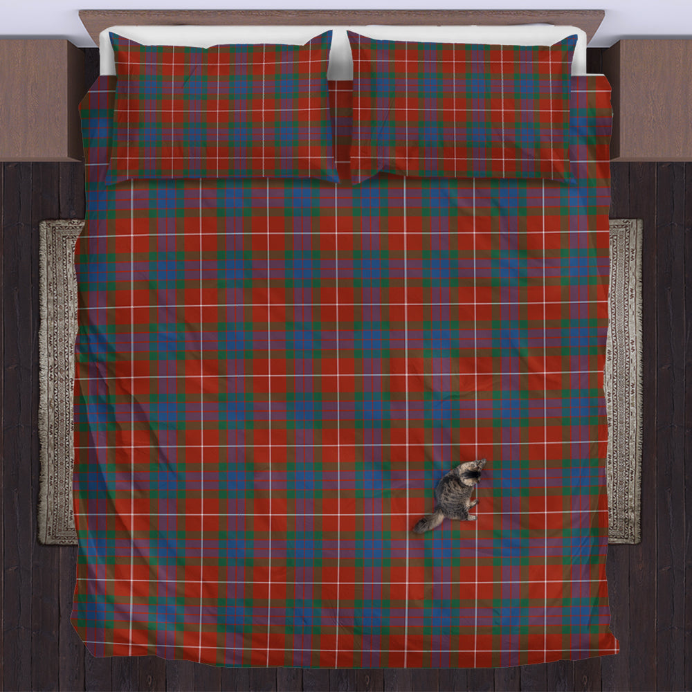 Fraser Ancient Tartan Bedding Set US Bedding Set - Tartan Vibes Clothing