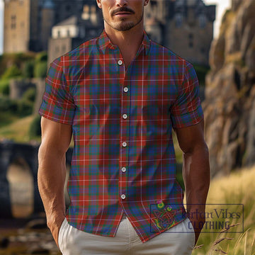 Fraser Ancient Tartan Cotton Hawaiian Shirt