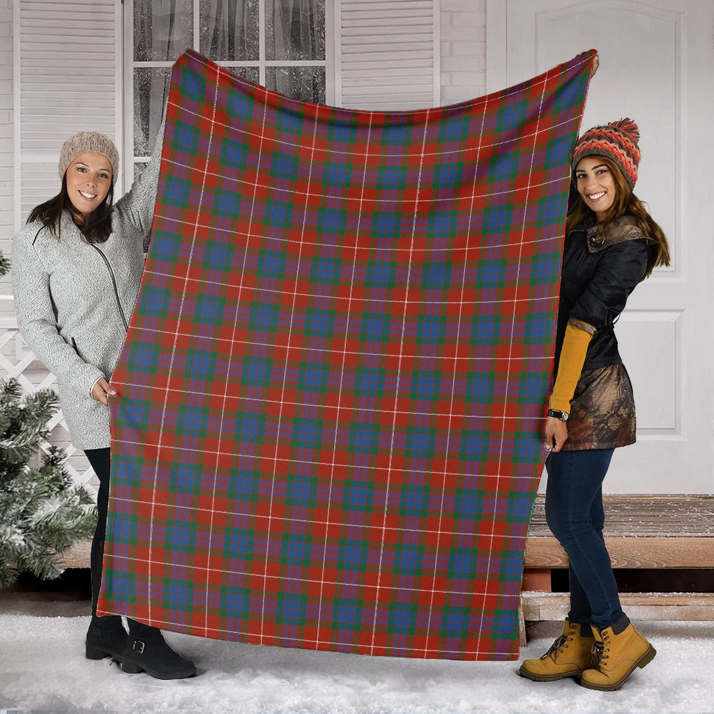 Fraser Ancient Tartan Blanket - Tartan Vibes Clothing