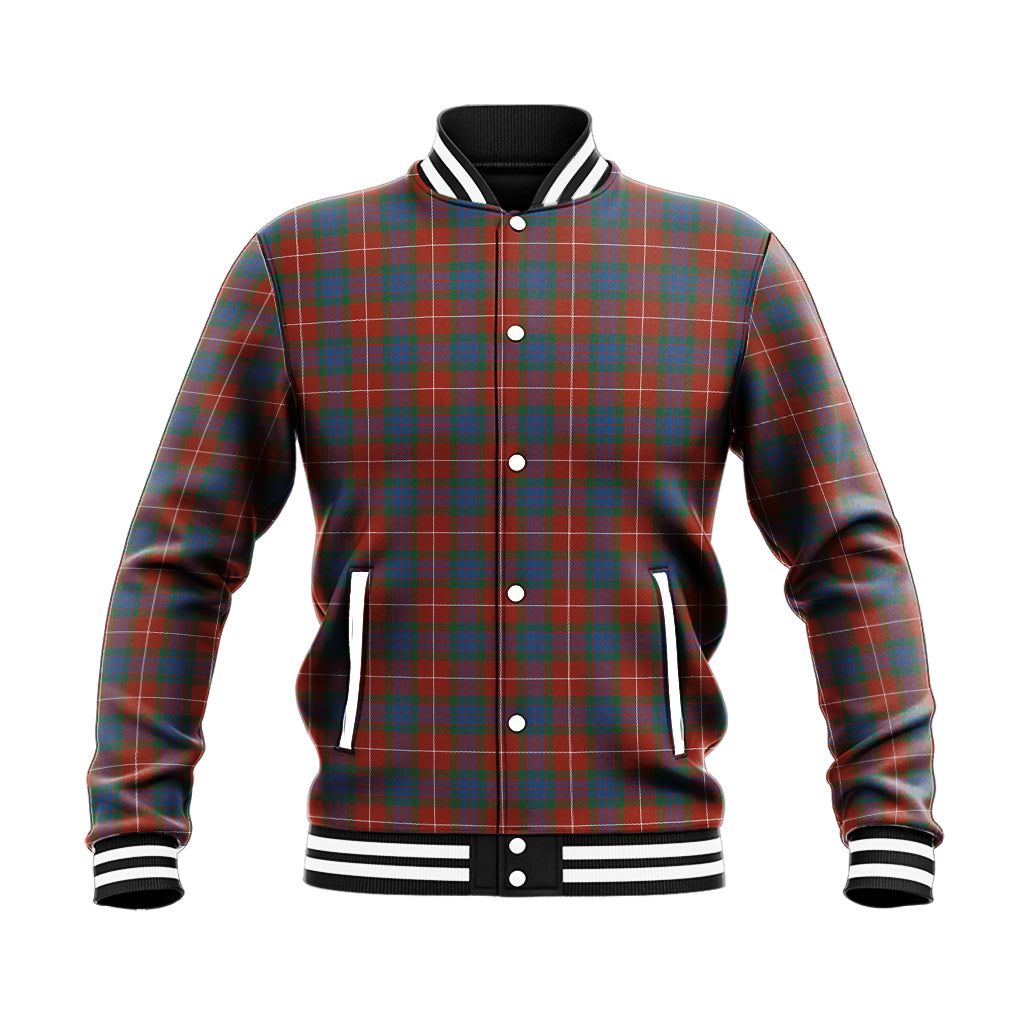 Fraser Ancient Tartan Baseball Jacket - Tartan Vibes Clothing