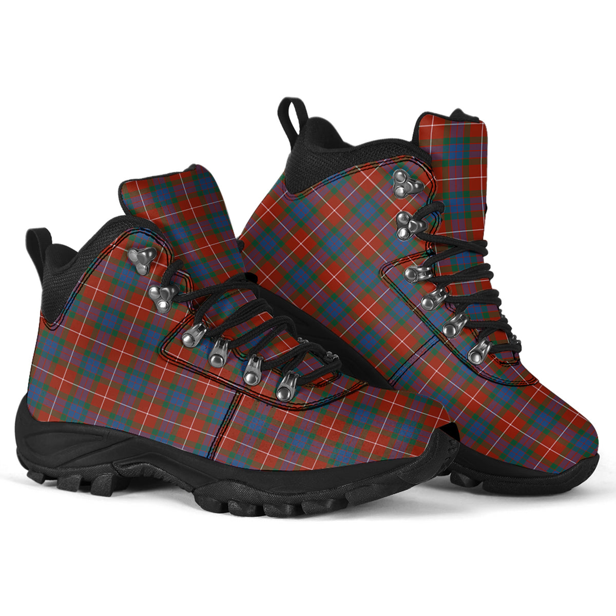 Fraser Ancient Tartan Alpine Boots - Tartanvibesclothing