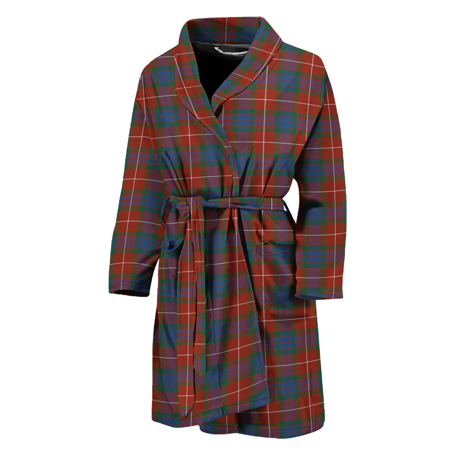 Fraser Ancient Tartan Bathrobe - Tartan Vibes Clothing