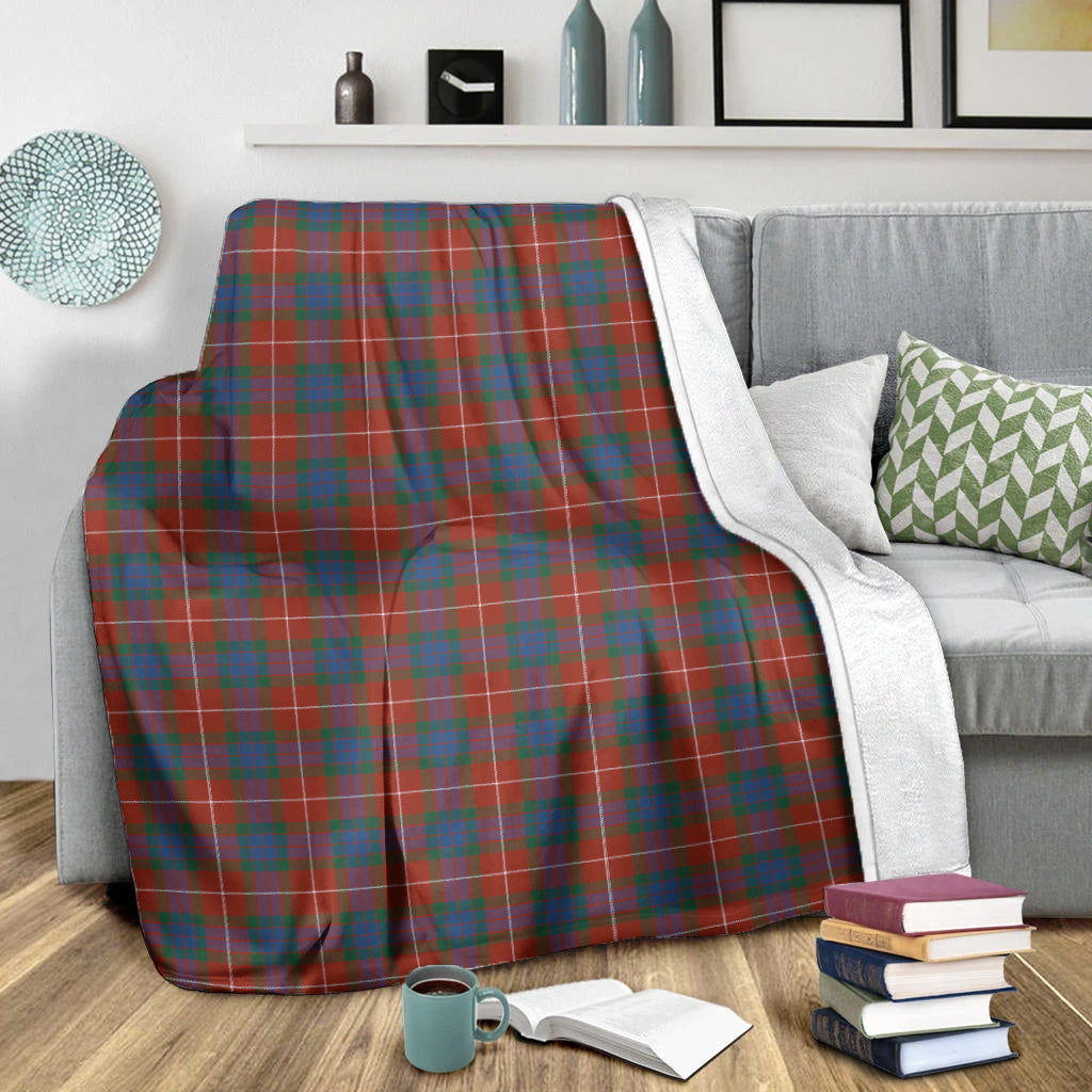 Fraser Ancient Tartan Blanket - Tartan Vibes Clothing