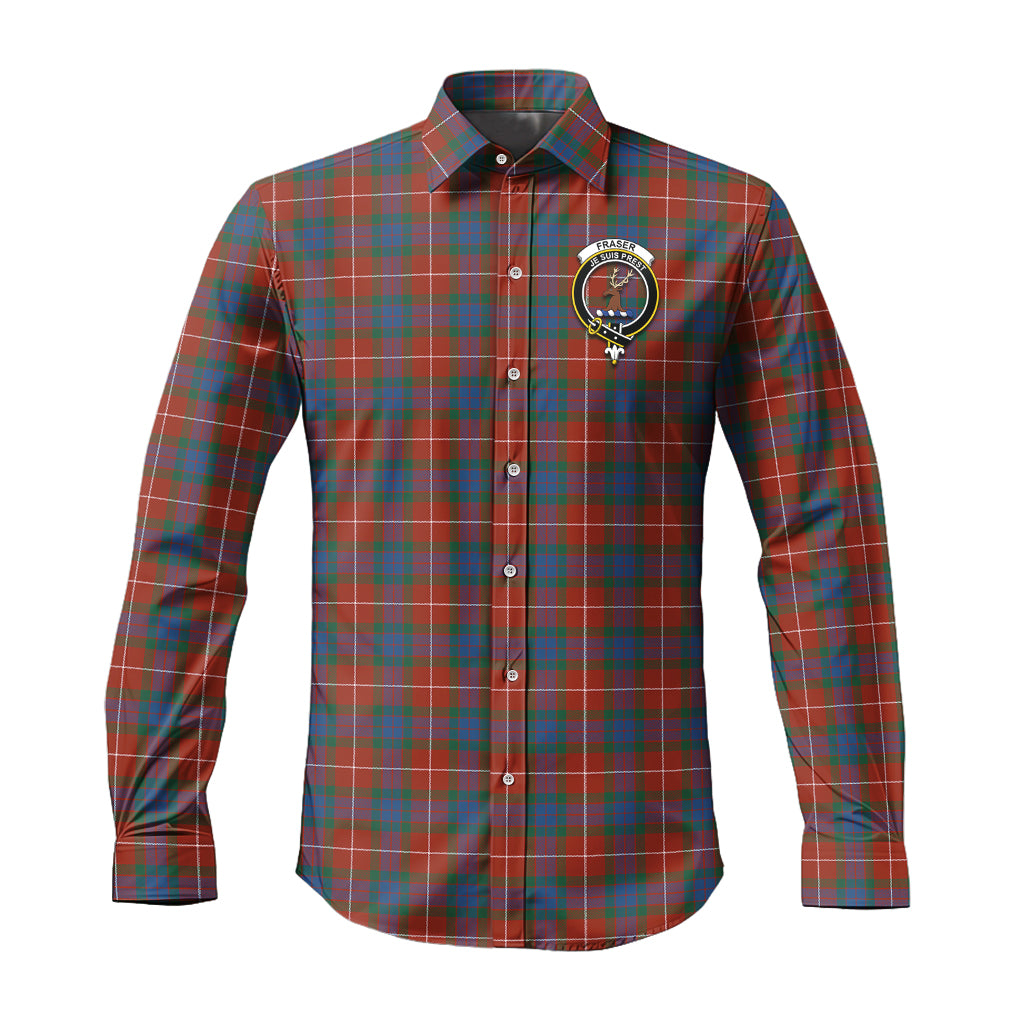 fraser-ancient-tartan-long-sleeve-button-up-shirt-with-family-crest