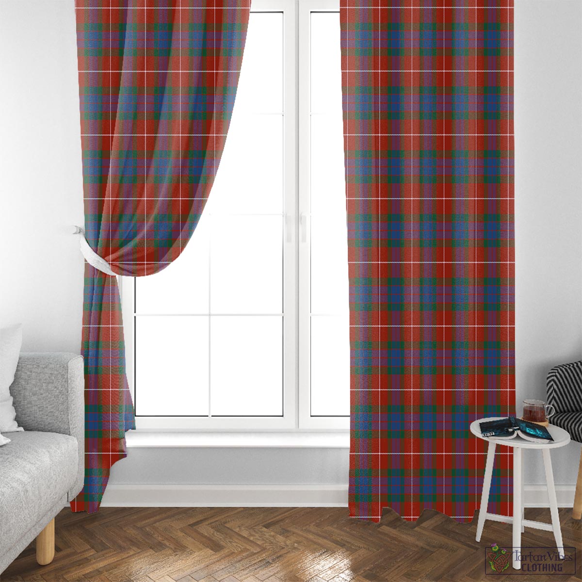 Fraser Ancient Tartan Window Curtain