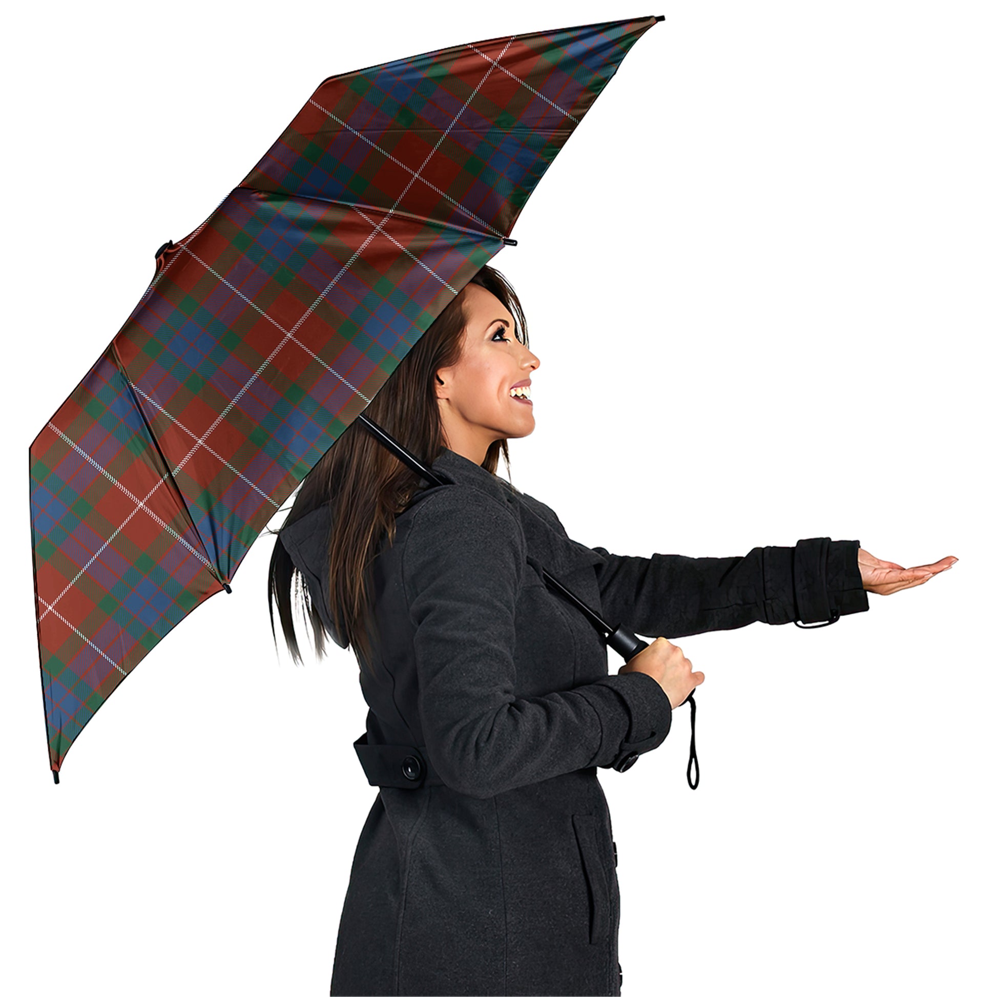 Fraser Ancient Tartan Umbrella - Tartanvibesclothing