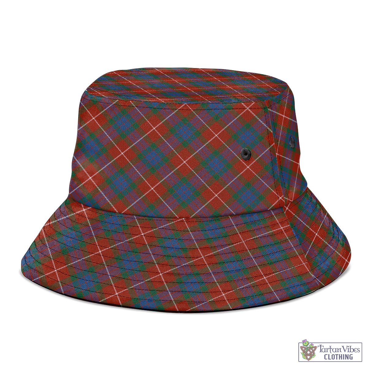 Tartan Vibes Clothing Fraser Ancient Tartan Bucket Hat