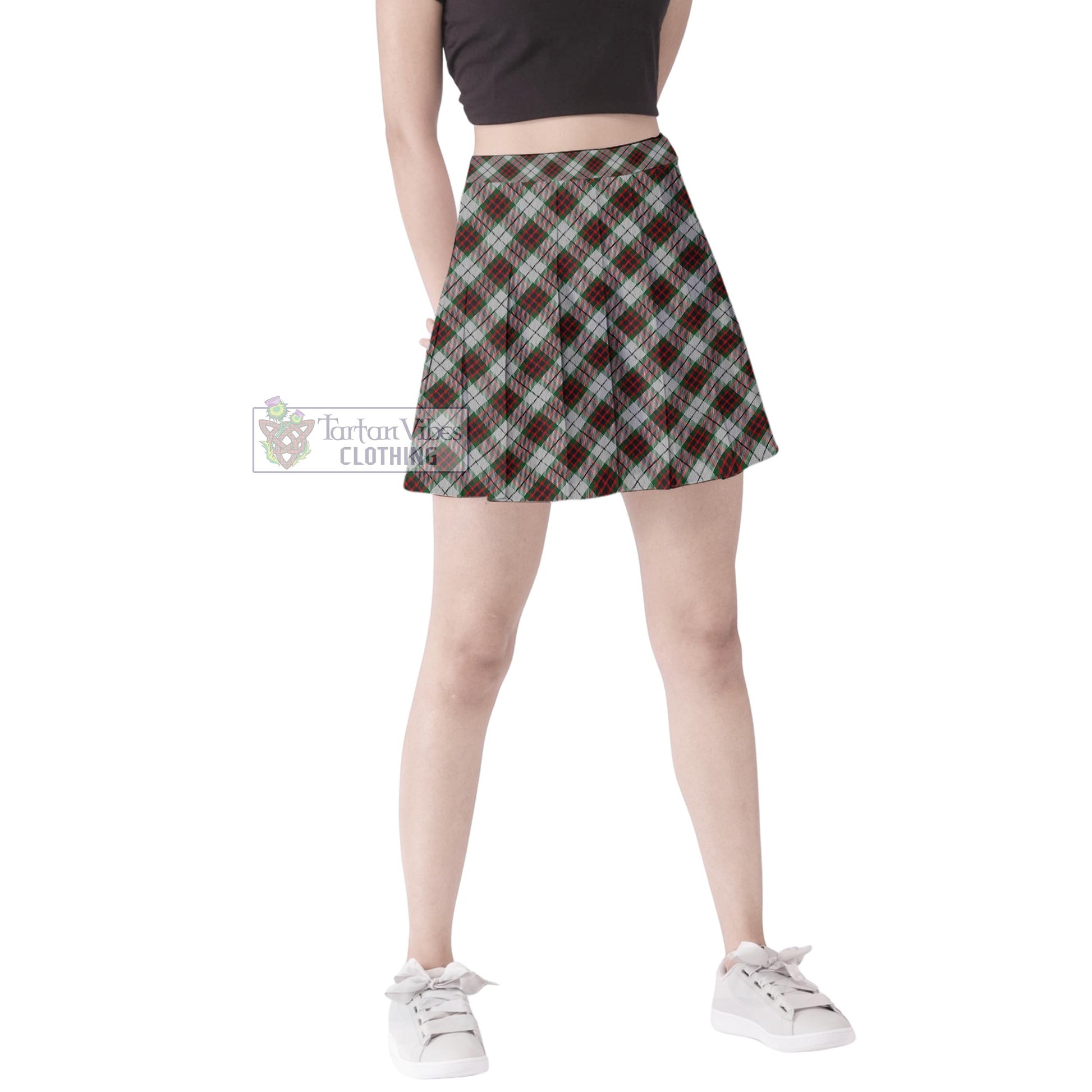 Tartan Vibes Clothing Fraser Dress Tartan Women's Plated Mini Skirt