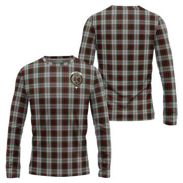 Fraser Dress Tartan Long Sleeve T-Shirt with Family Crest