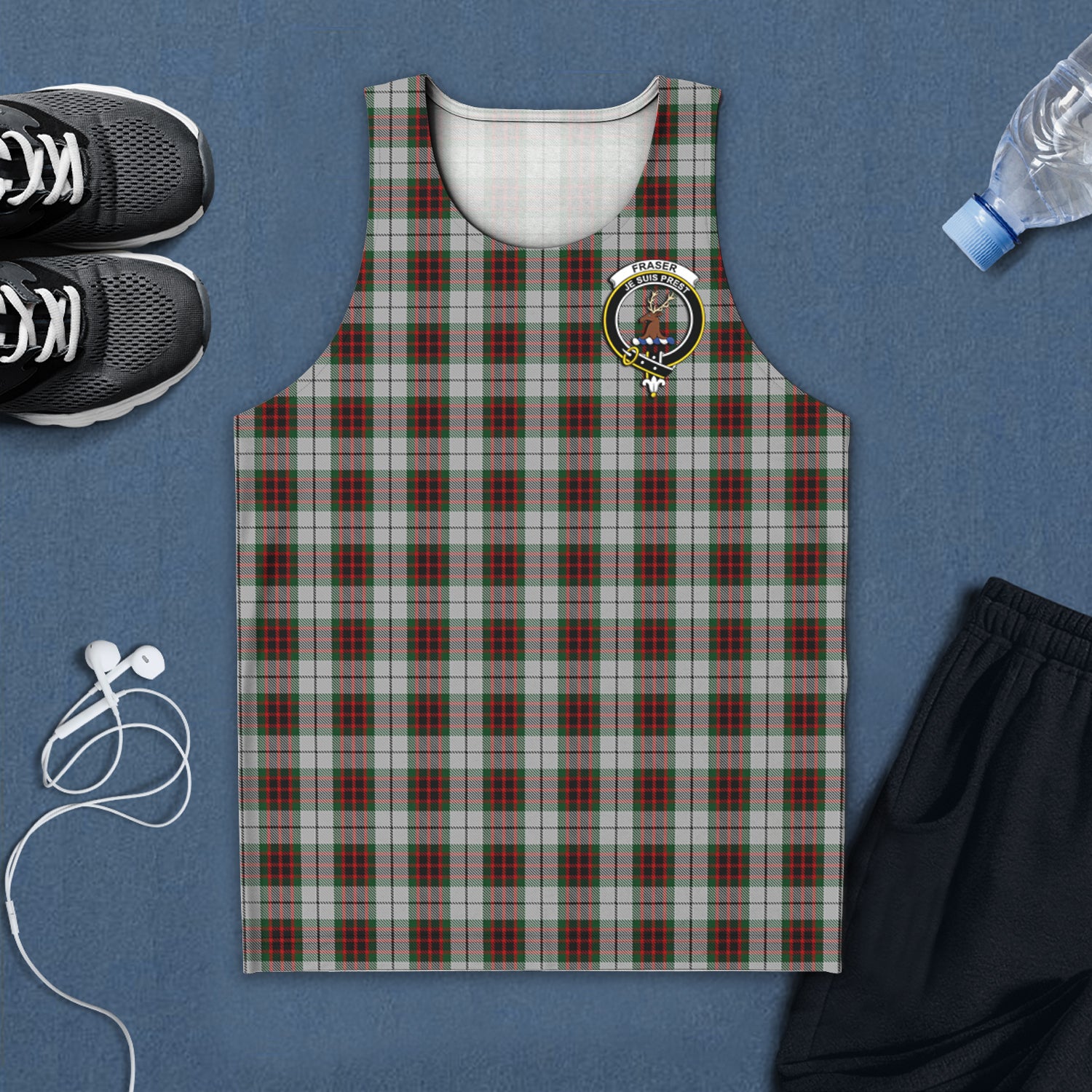 fraser-dress-tartan-mens-tank-top-with-family-crest