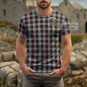 Fraser Dress Tartan Cotton T-Shirt with Family Crest