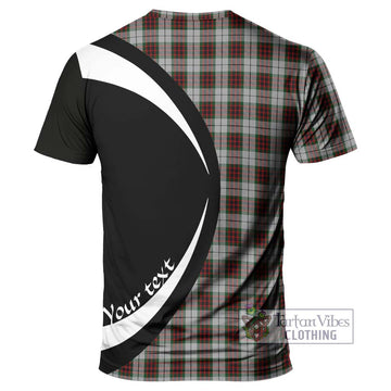 Fraser Dress Tartan T-Shirt with Family Crest Circle Style