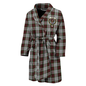 Fraser Dress Tartan Bathrobe with Family Crest