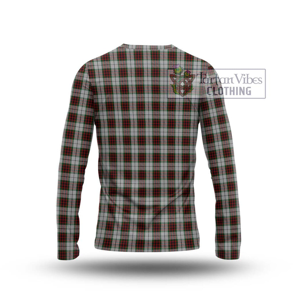 Fraser Dress Tartan Long Sleeve T-Shirt with Family Crest DNA In Me Style - Tartanvibesclothing Shop