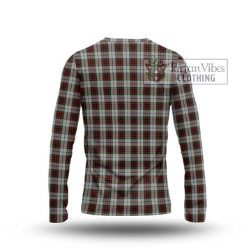 Fraser Dress Tartan Long Sleeve T-Shirt with Family Crest DNA In Me Style