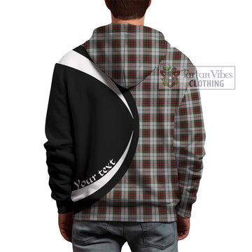 Fraser Dress Tartan Hoodie with Family Crest Circle Style