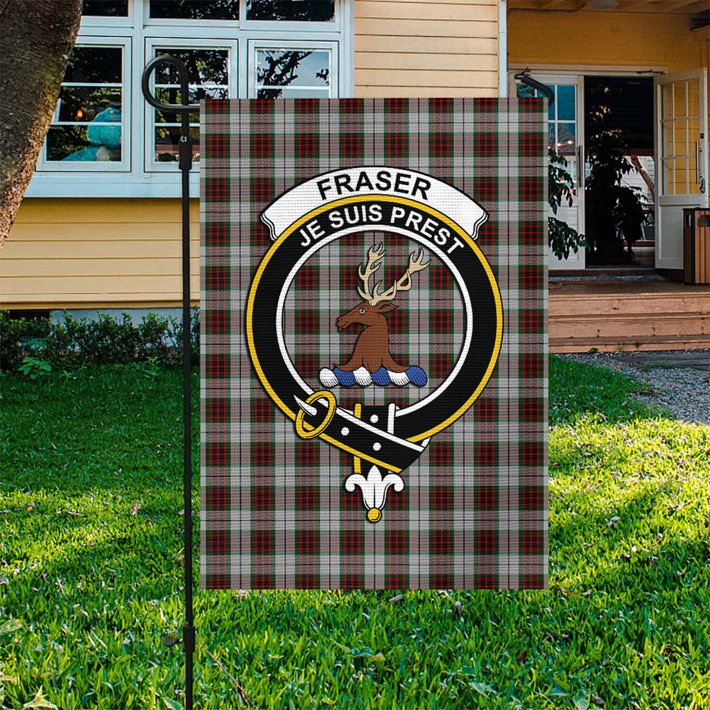 fraser-dress-tartan-flag-with-family-crest