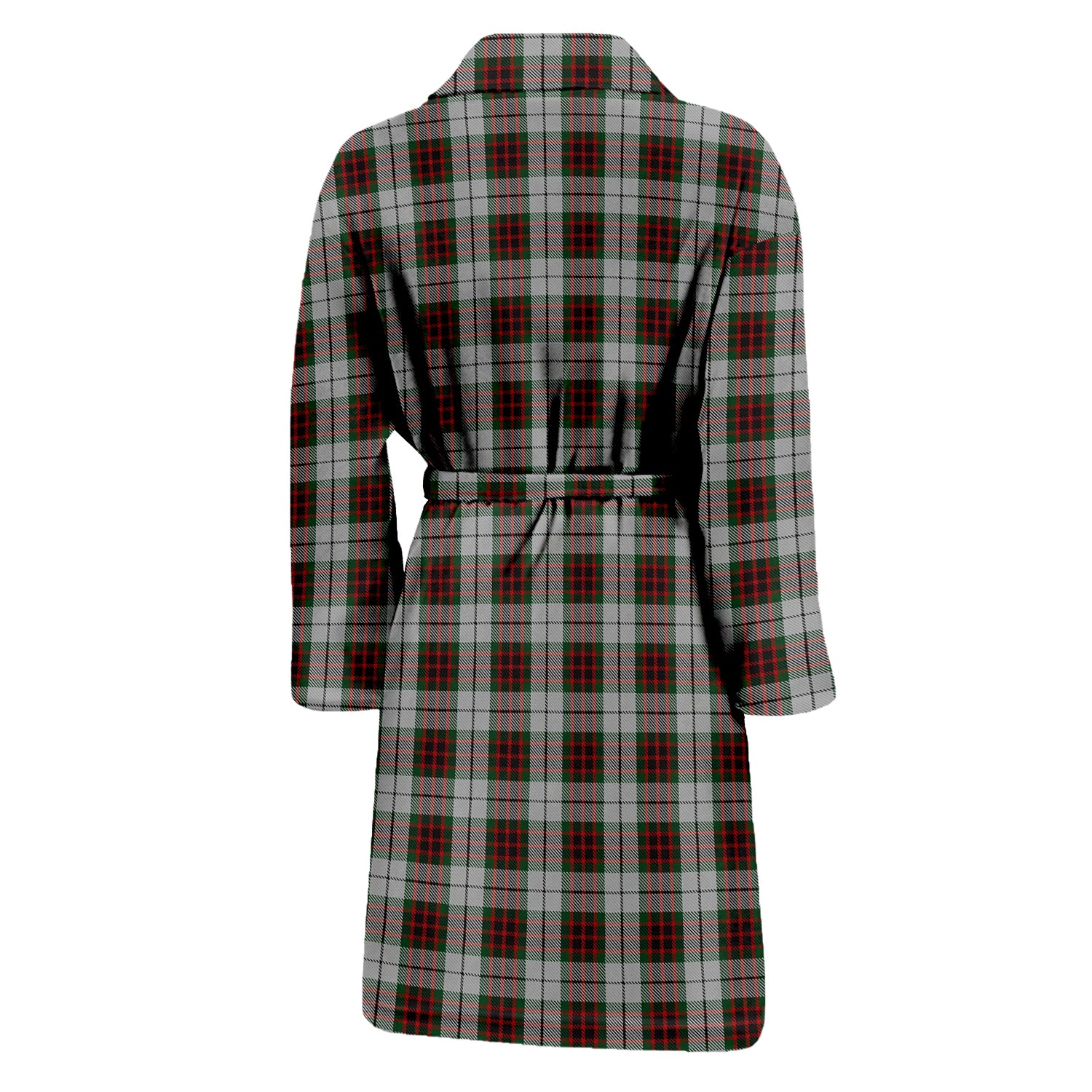 Fraser Dress Tartan Bathrobe with Family Crest - Tartan Vibes Clothing