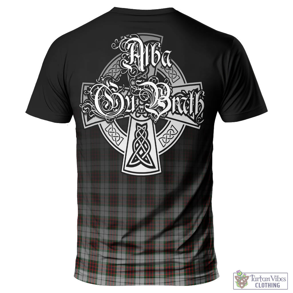 Tartan Vibes Clothing Fraser Dress Tartan T-Shirt Featuring Alba Gu Brath Family Crest Celtic Inspired