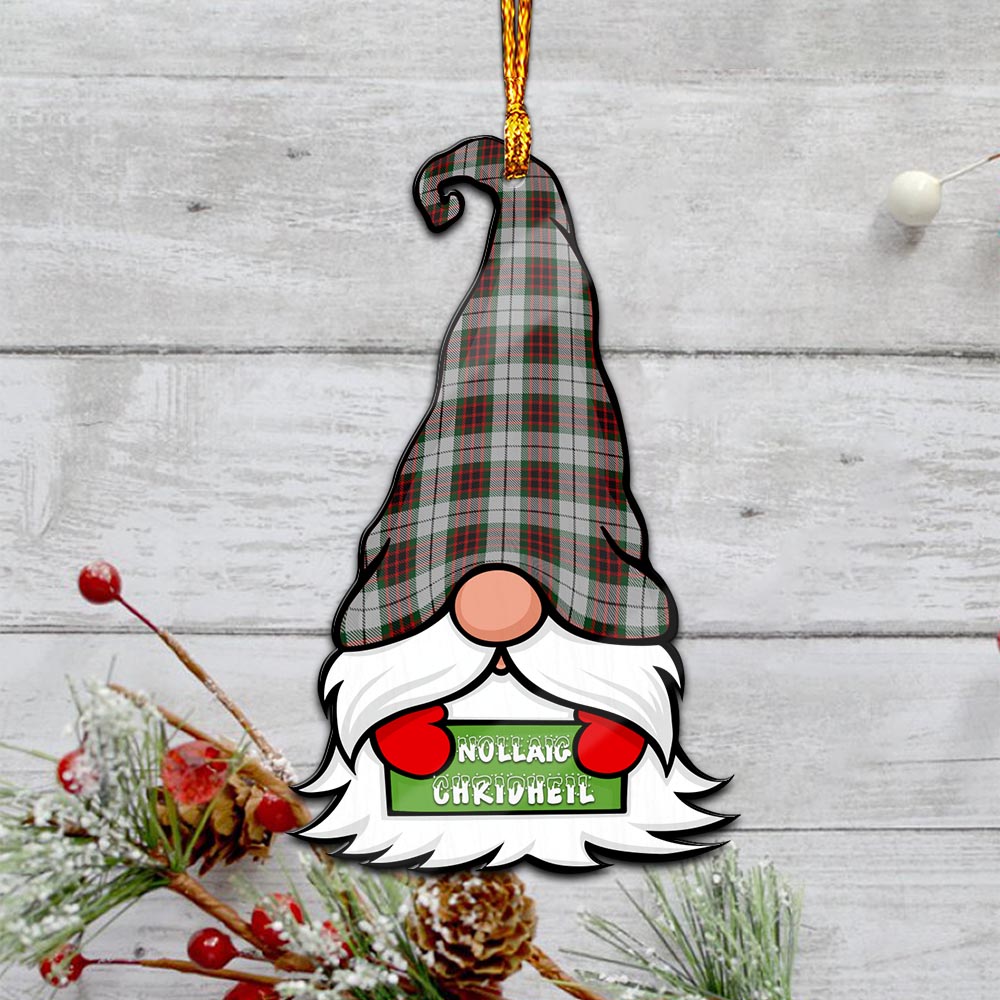 Fraser Dress Gnome Christmas Ornament with His Tartan Christmas Hat - Tartan Vibes Clothing