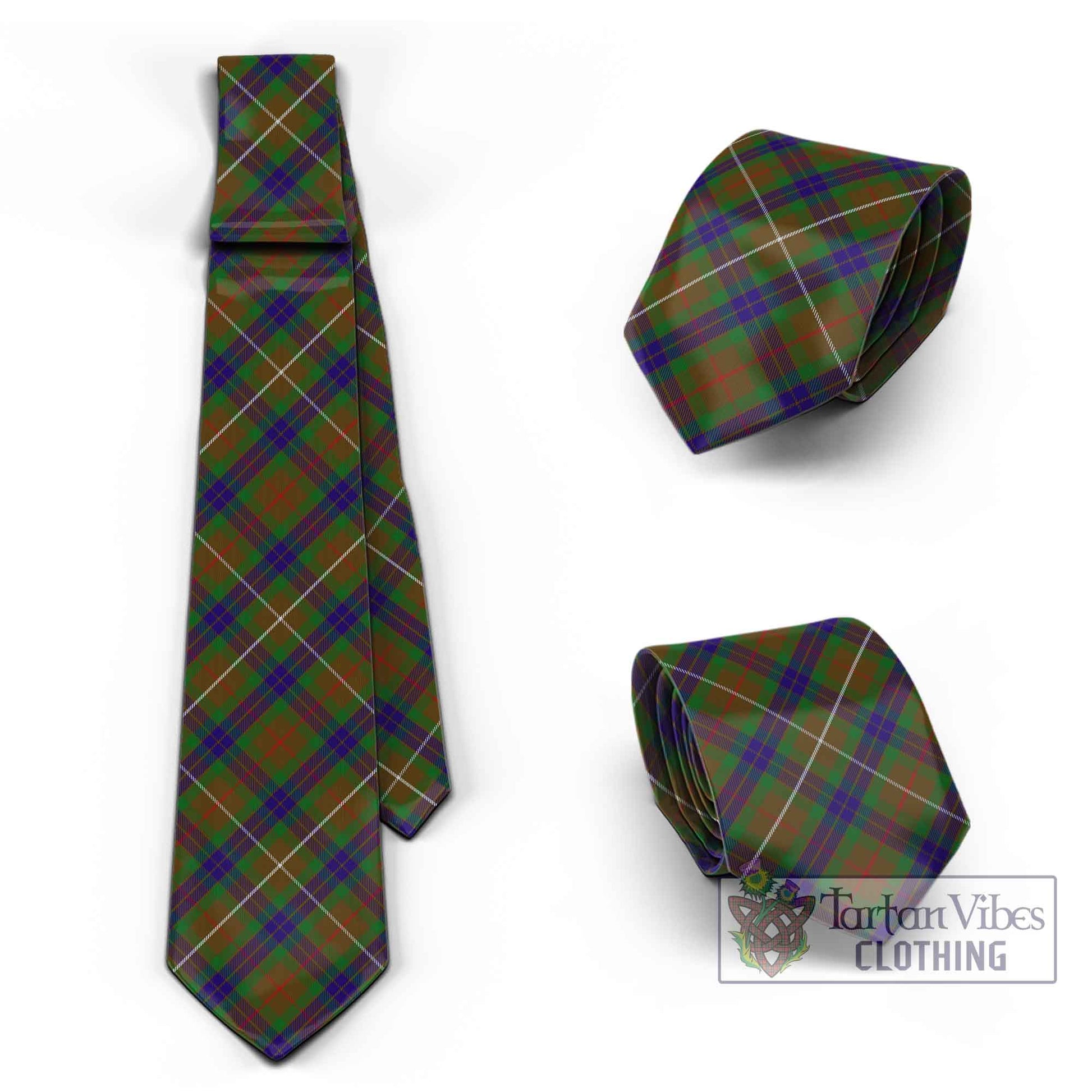 Tartan Vibes Clothing Fraser Hunting Tartan Classic Necktie Cross Style