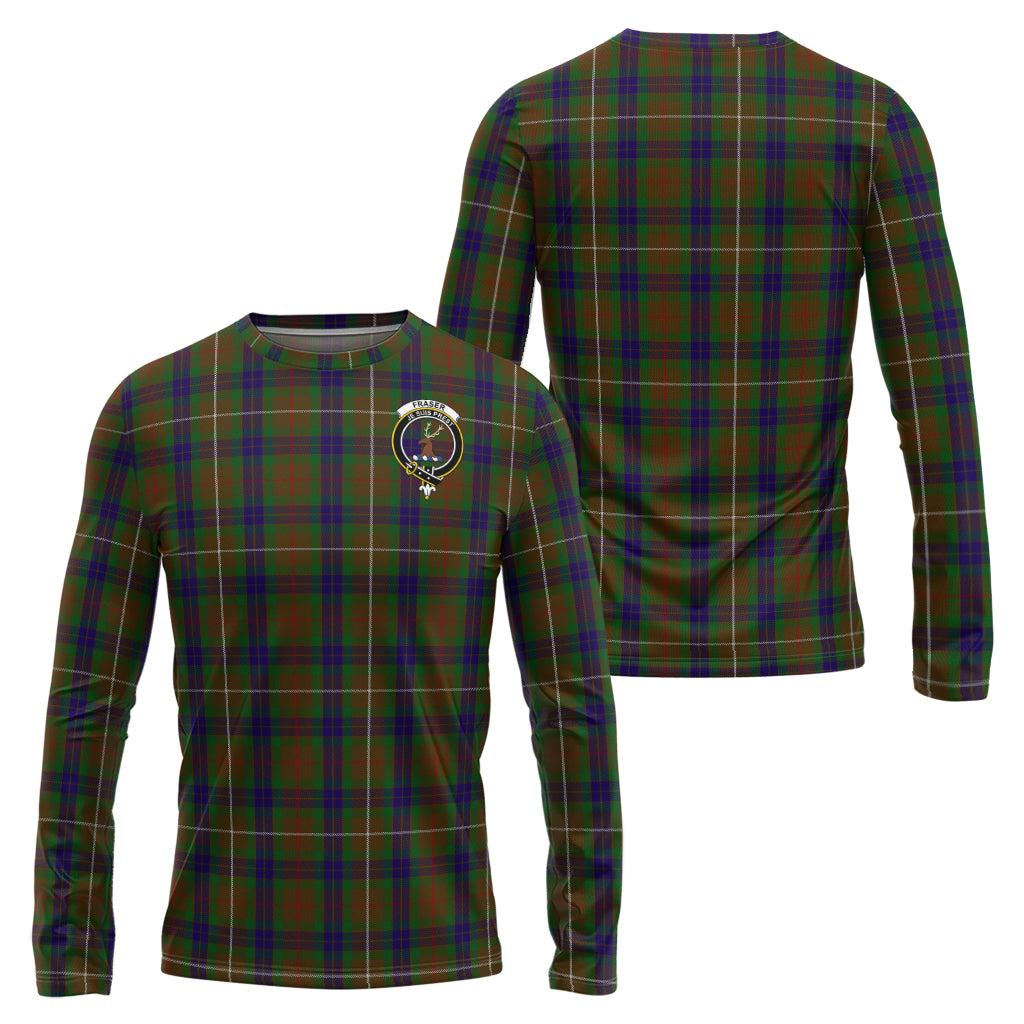 fraser-hunting-tartan-long-sleeve-t-shirt-with-family-crest