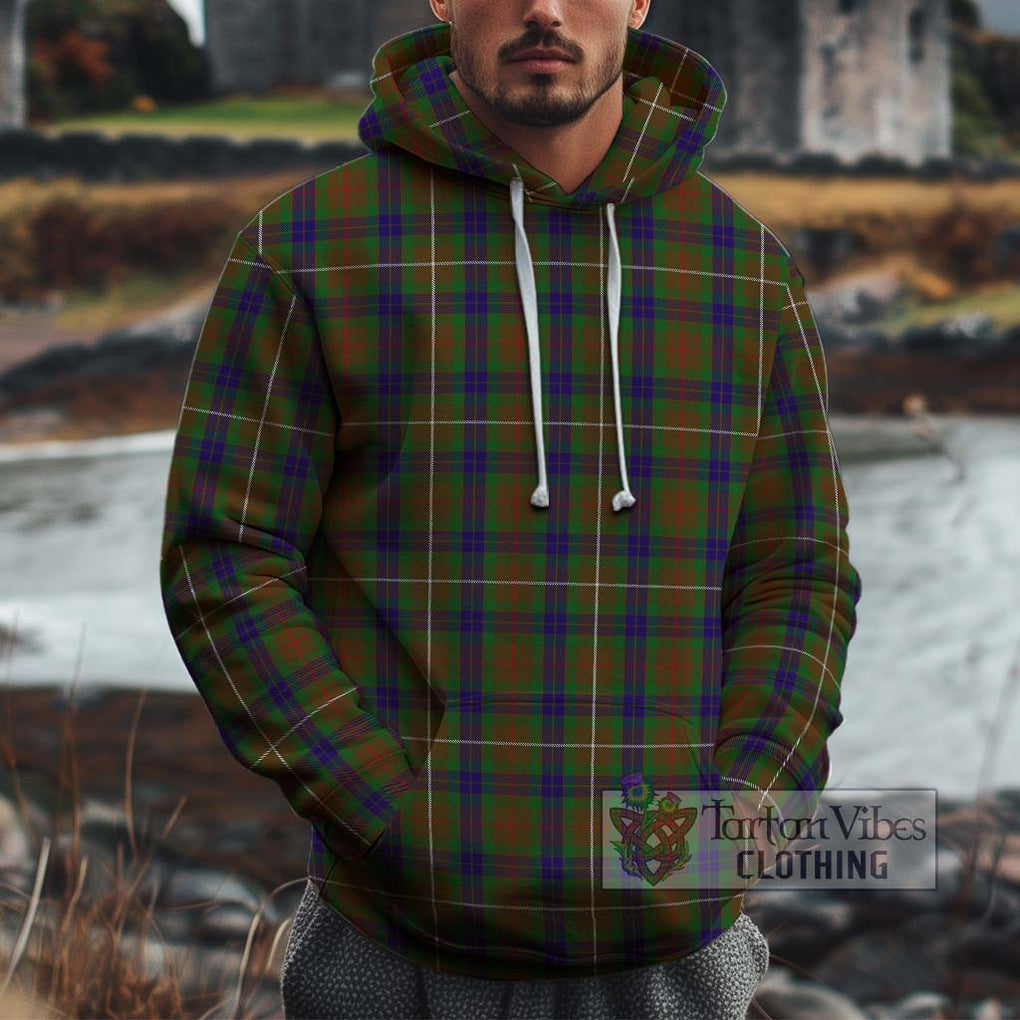 Fraser Hunting Tartan Cotton Hoodie Pullover Hoodie XS - Tartan Vibes Clothing