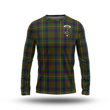 Fraser Hunting Tartan Long Sleeve T-Shirt with Family Crest