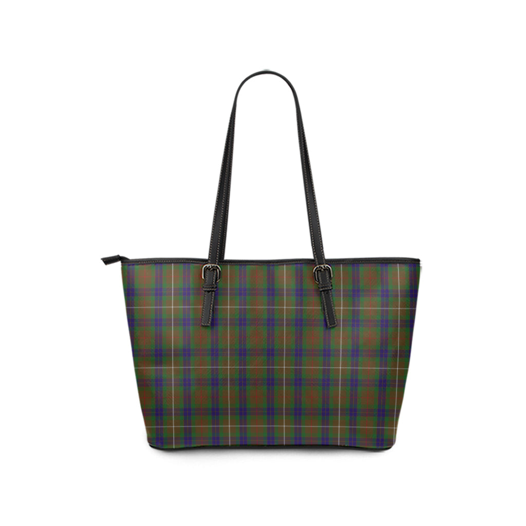 fraser-hunting-tartan-leather-tote-bag