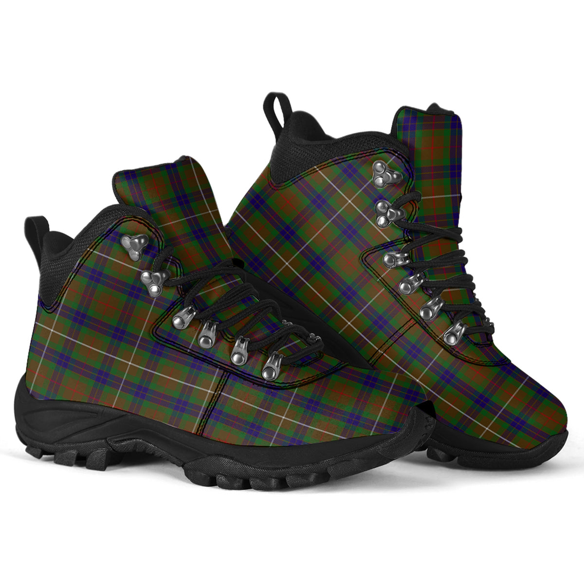 Fraser Hunting Tartan Alpine Boots - Tartanvibesclothing