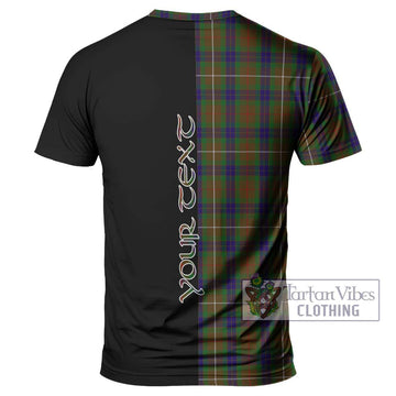 Fraser Hunting Tartan T-Shirt with Family Crest and Half Of Me Style