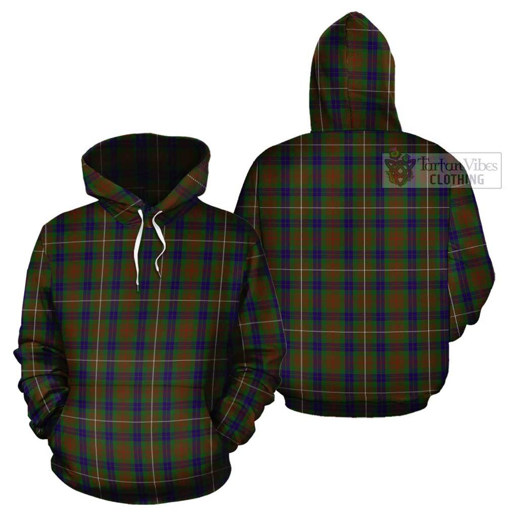 Fraser Hunting Tartan Cotton Hoodie Pullover Hoodie - Tartan Vibes Clothing