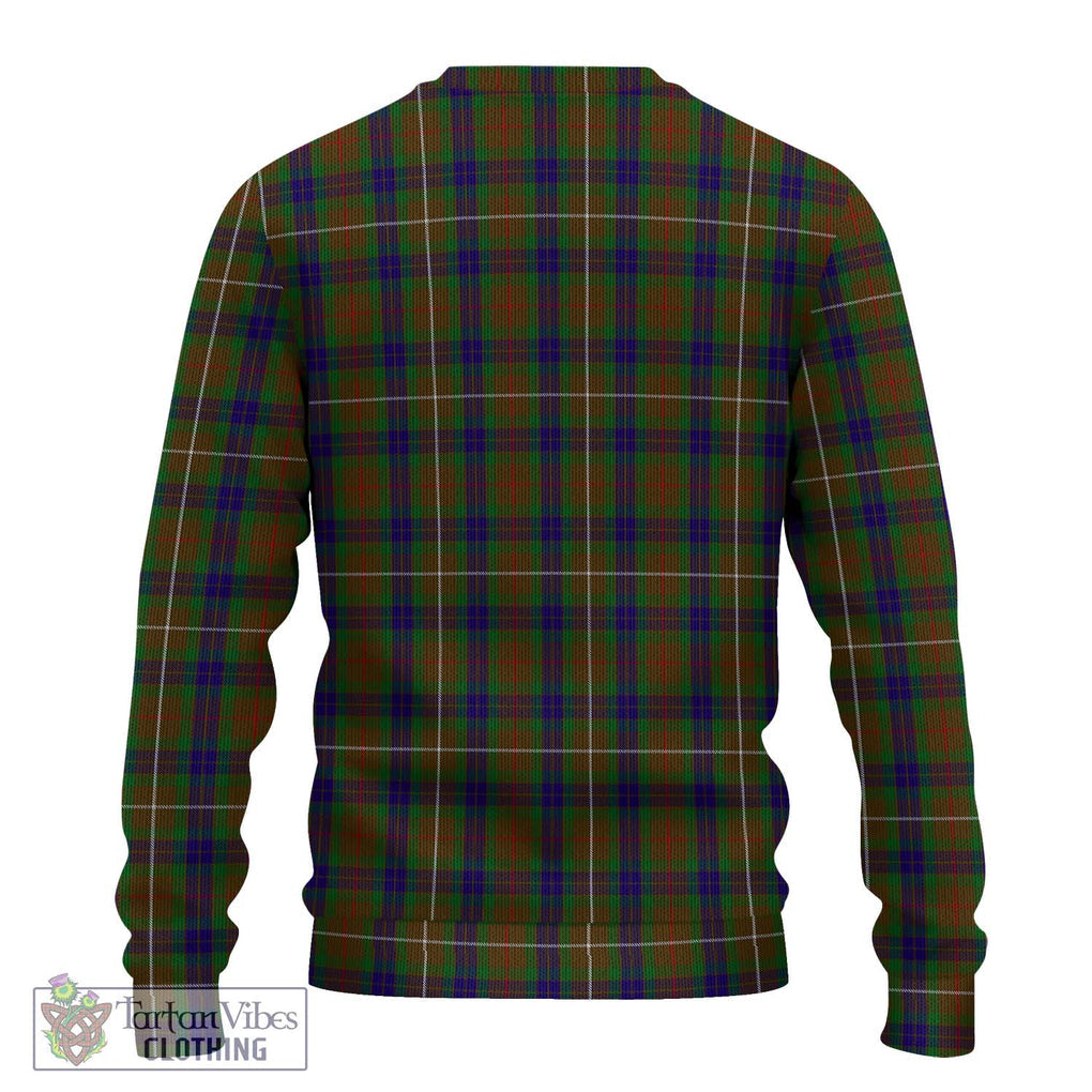 Fraser Hunting Tartan Knitted Sweater with Family Crest DNA In Me Style - Tartanvibesclothing Shop