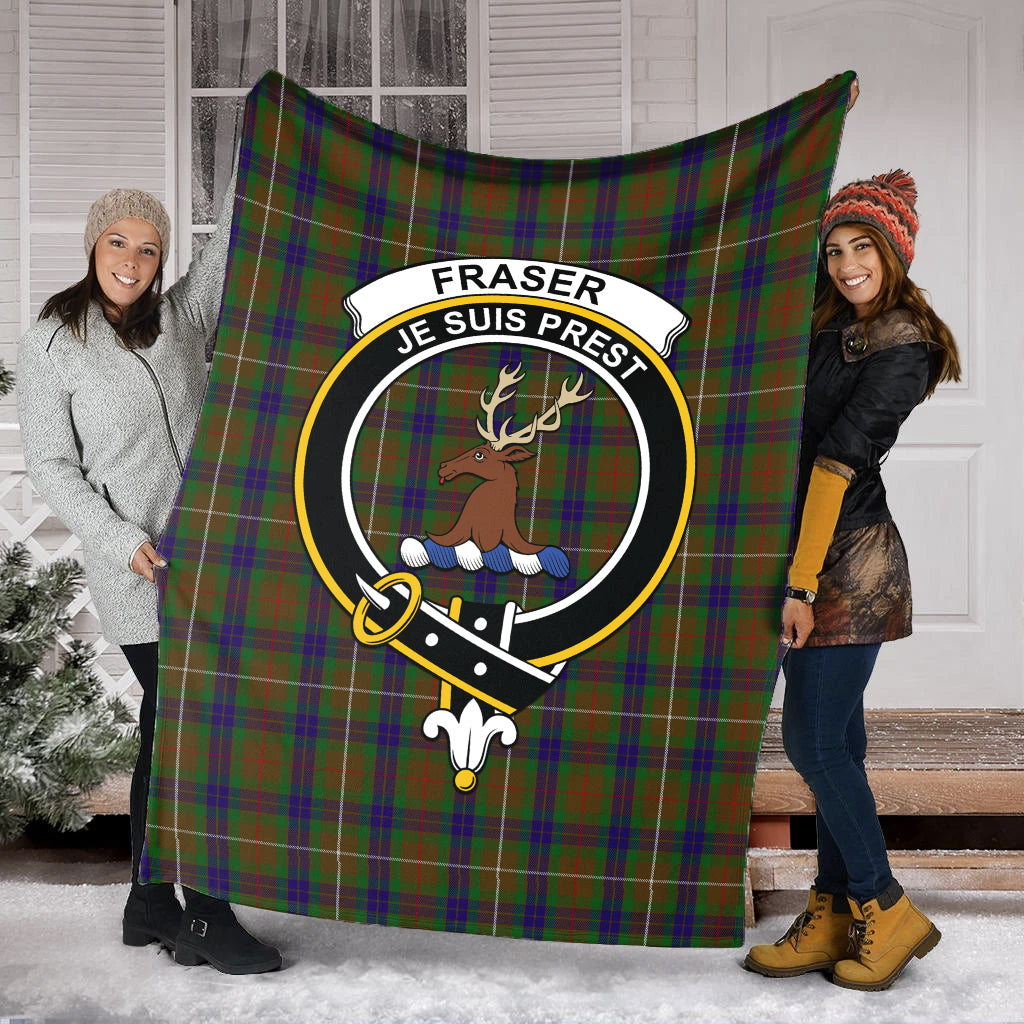 fraser-hunting-tartab-blanket-with-family-crest