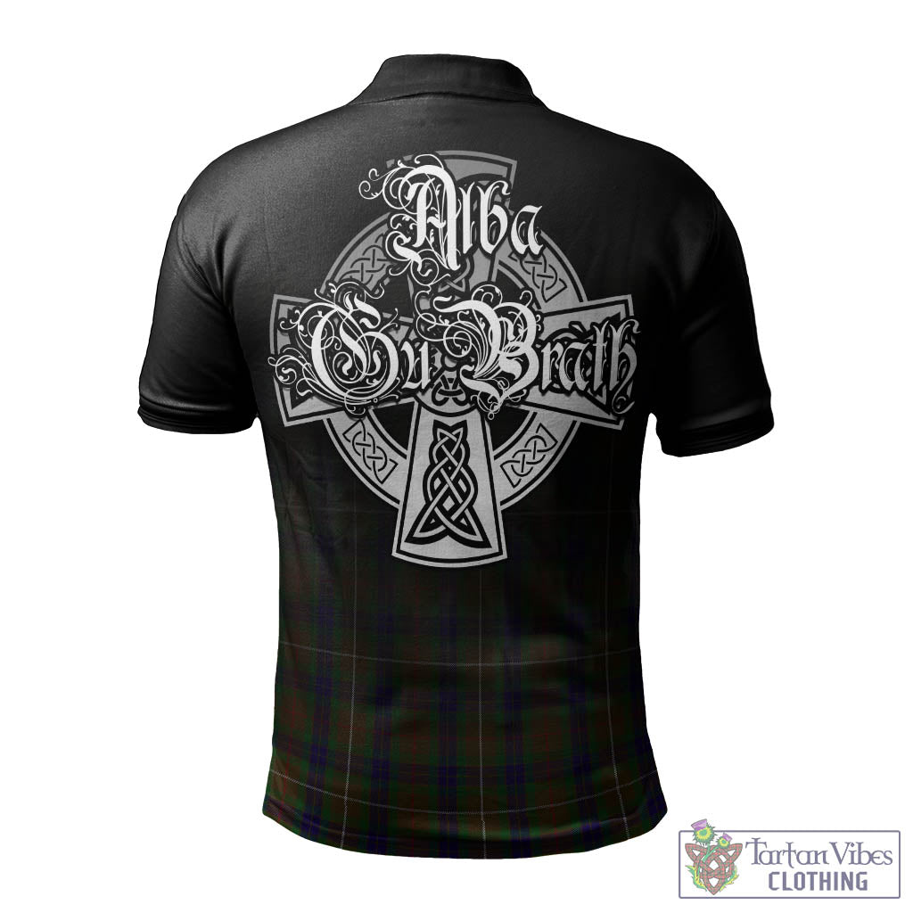 Tartan Vibes Clothing Fraser Hunting Tartan Polo Shirt Featuring Alba Gu Brath Family Crest Celtic Inspired