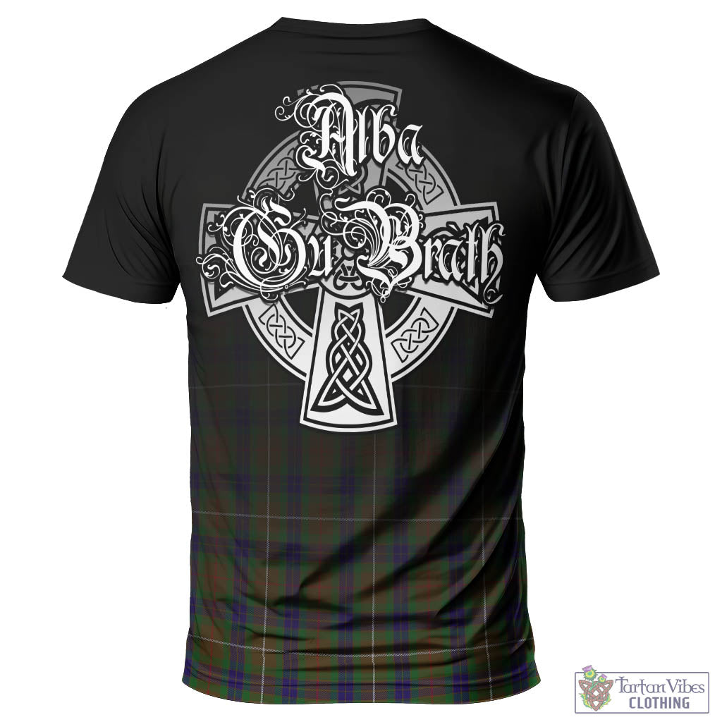 Tartan Vibes Clothing Fraser Hunting Tartan T-Shirt Featuring Alba Gu Brath Family Crest Celtic Inspired