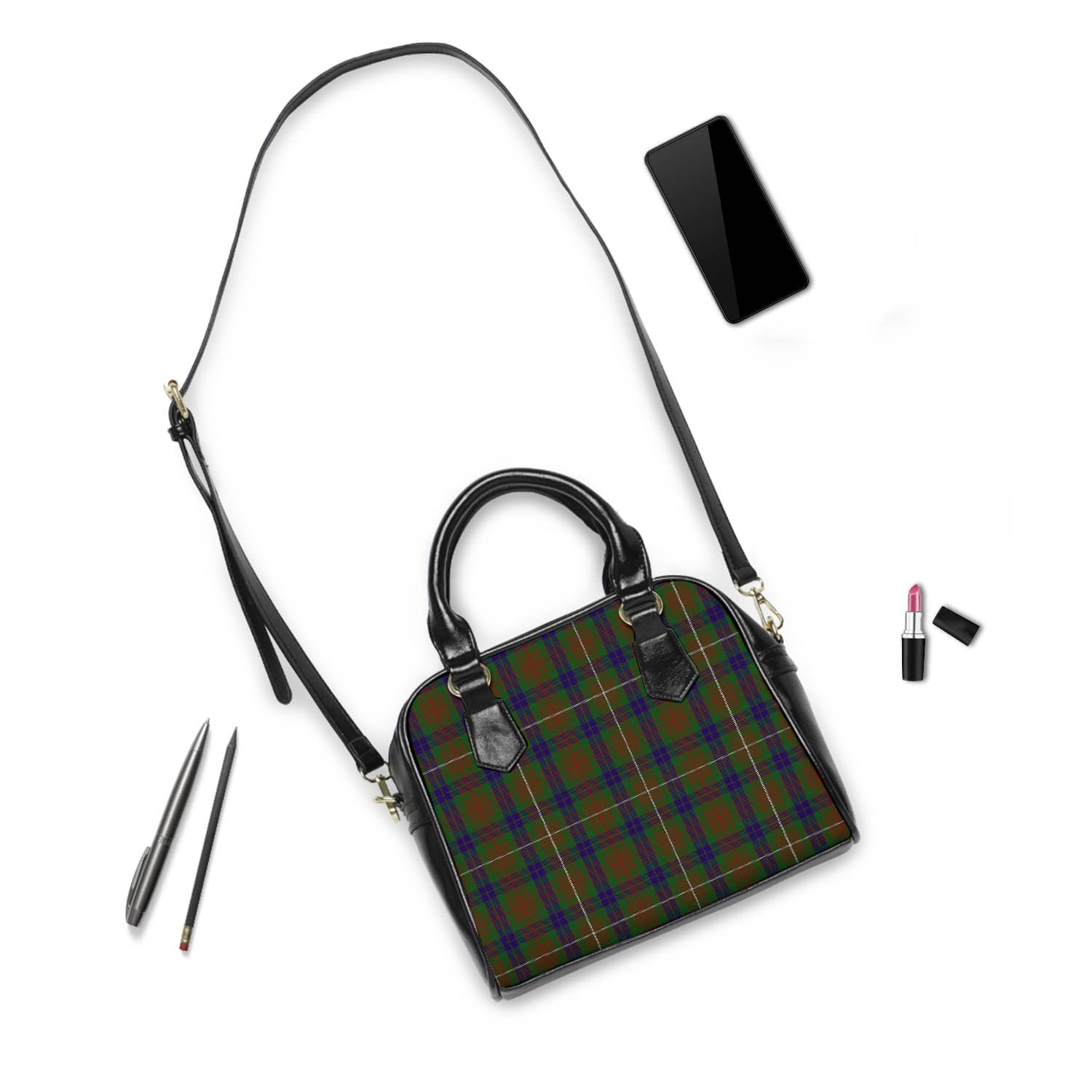 Fraser Hunting Tartan Shoulder Handbags - Tartanvibesclothing